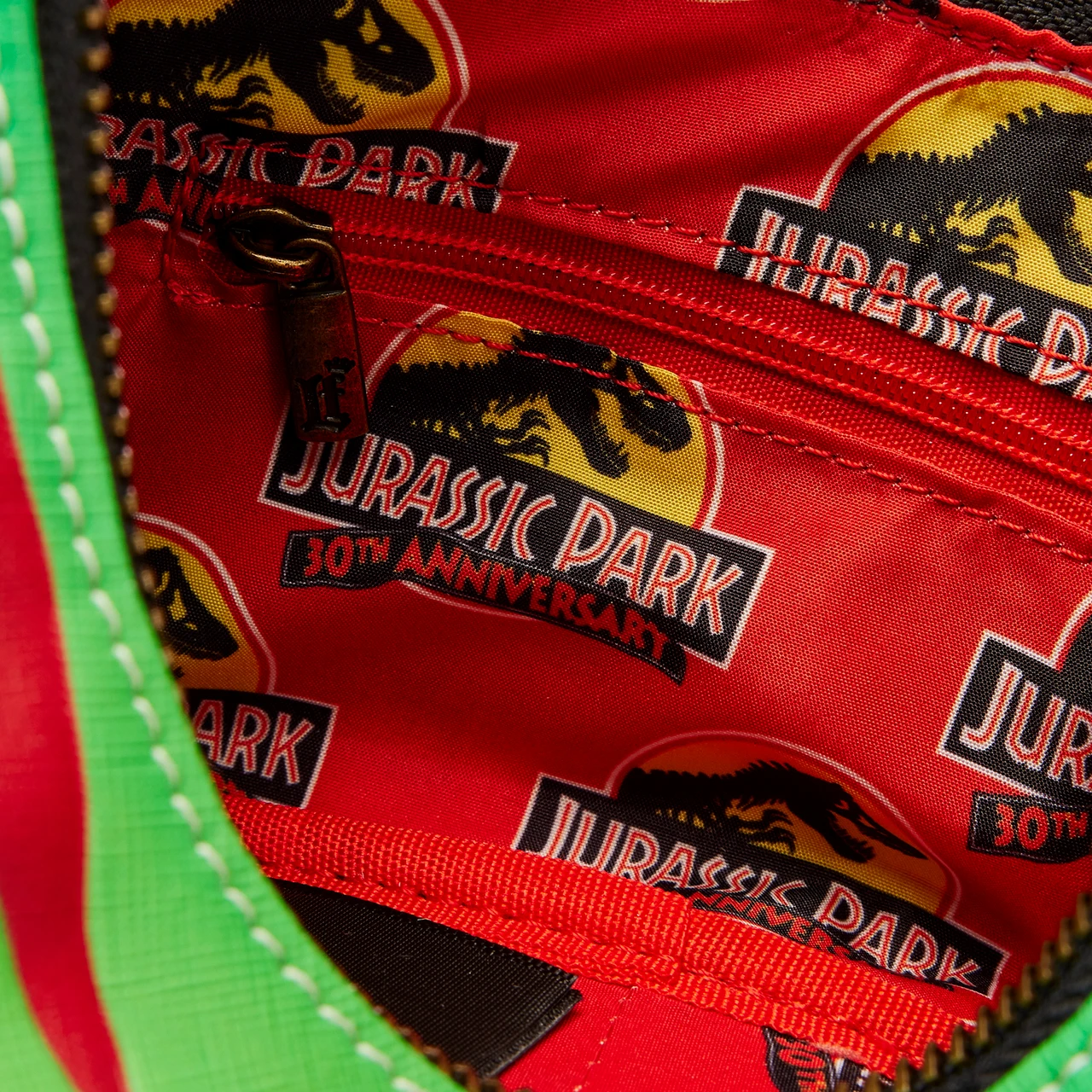 Loungefly Jurassic Park 30th Anniversary Life Finds a Way Crossbody Purse-4