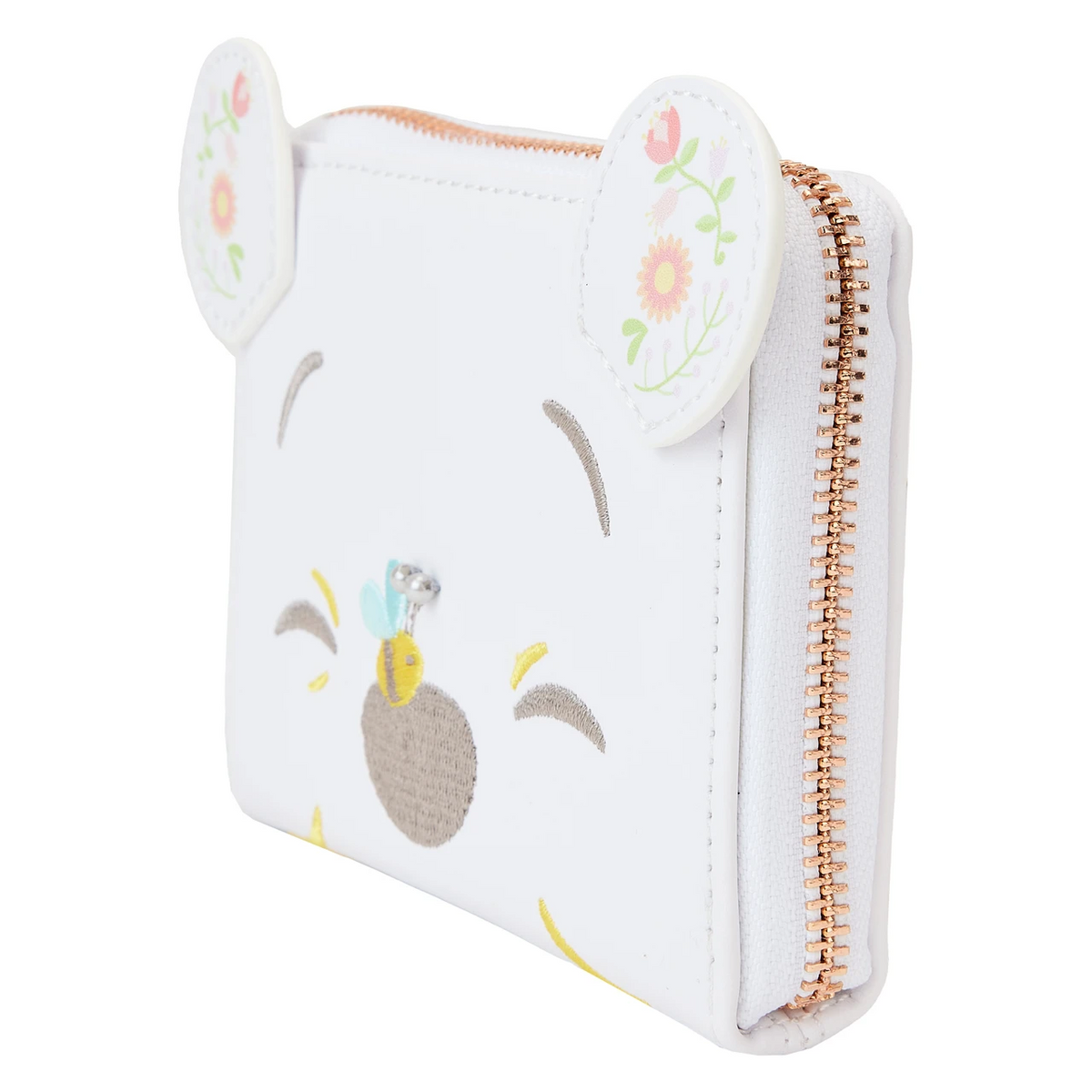 Loungefly Disney Winnie The Pooh Cosplay Folk Floral Zip Around Wallet-3