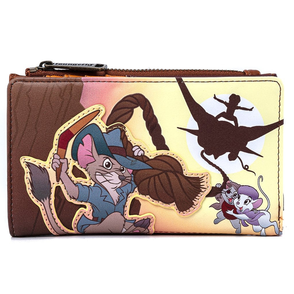 Loungefly Disney Rescuers Down Under Flap Wallet-zoom-1