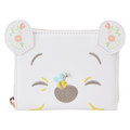 Loungefly Disney Winnie The Pooh Cosplay Folk Floral Zip Around Wallet