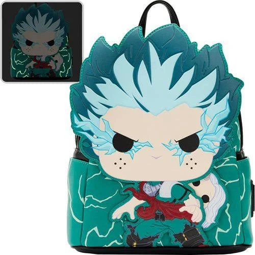 Loungefly My Hero Academia Pop Deku Infinity Cosplay Mini Backpack Bag Purse-1