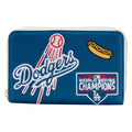 Loungefly MLB Los Angeles Dodgers Patches Zip-Around Wallet