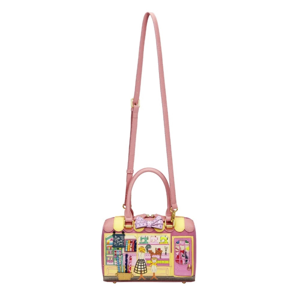 Vendula London Sewing Shop - Raspberry Edition Speedy Bowler-13
