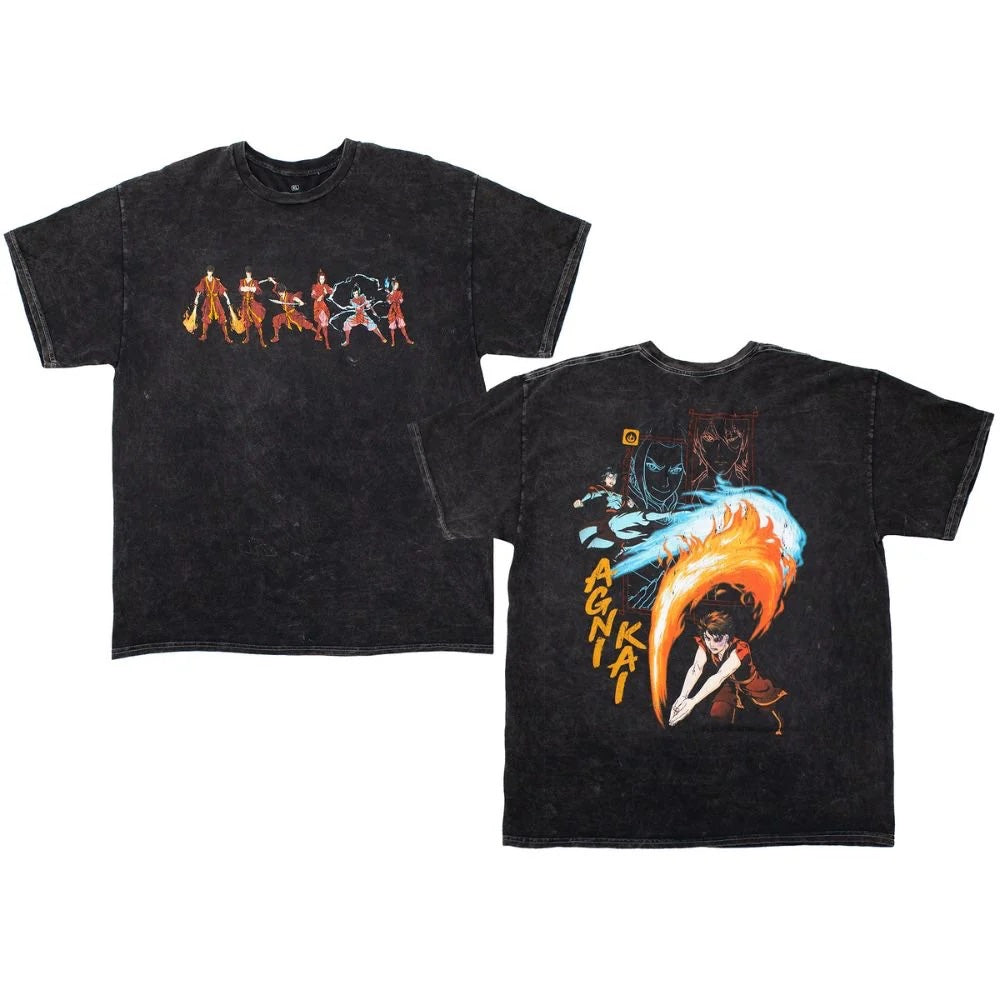 T Shirt Avatar: The Last Airbender Zuko and Azula Agni Kai T-Shirt