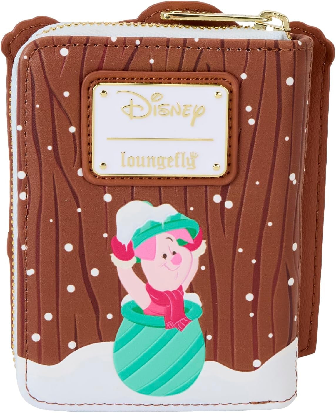 Loungefly Disney Winnie The Pooh & Friends Christmas Greetings Zip Around Wallet-zoom-3