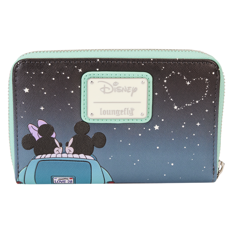 Loungefly Mickey & Minnie Date Night Drive-In Zip Around Wallet-zoom-4