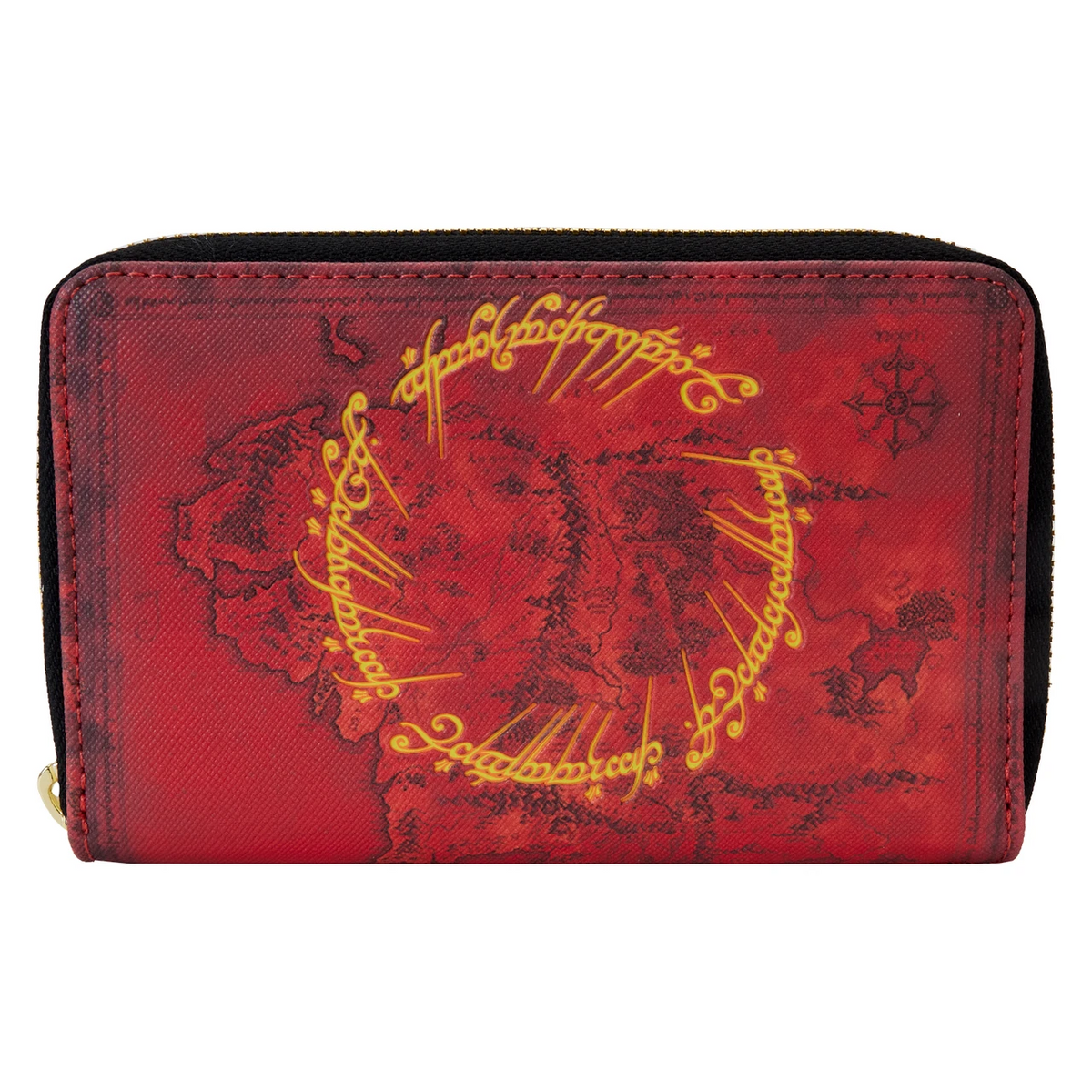Loungefly Warner Brothers Lord of the Rings The One Ring Zip-Around Wallet