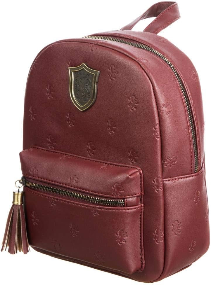 Harry Potter Hogwarts Gryffindor Faux Leather Mini Backpack-6