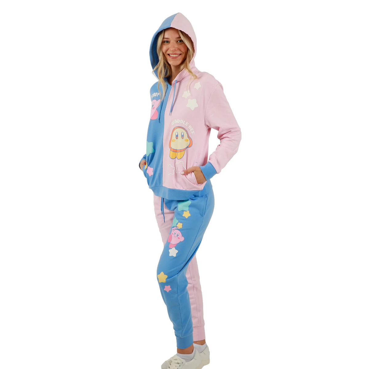 Kirby 2-piece pullover hoodie and sweats set-zoom-2