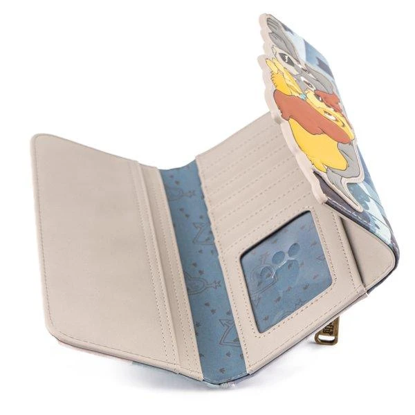 Loungefly Disney Lady and the Tramp Wet Cement Flap Wallet