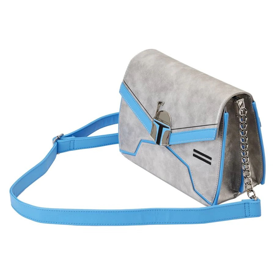Loungefly Star Wars Jango Fett Metallic Crossbody Bag-zoom-3
