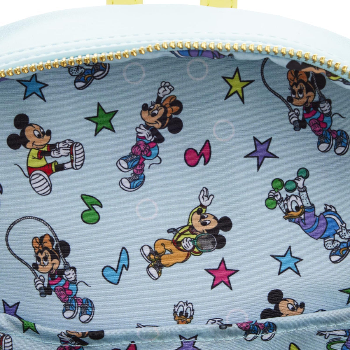 Loungefly Disney Mousercise 80s Retro-Inspired Workout Mini Backpack-zoom-7
