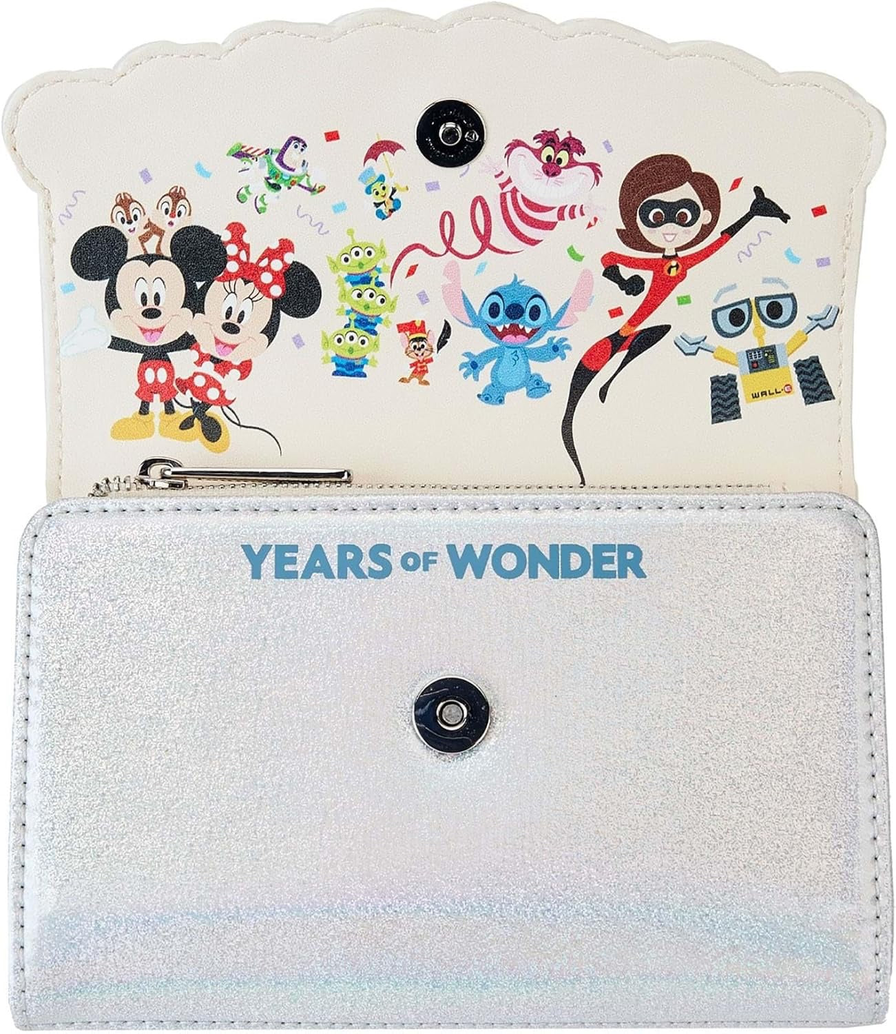 Loungefly Disney100 Anniversary Celebration Cake Flap Wallet