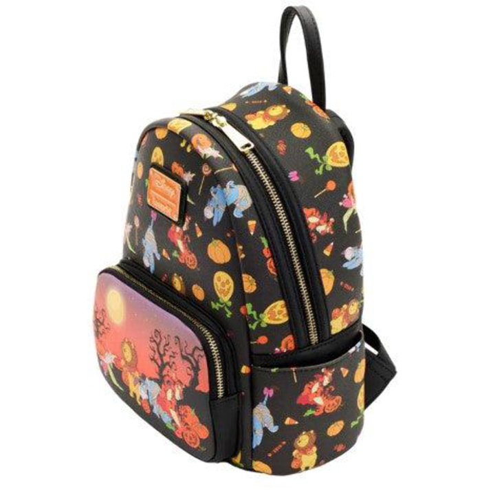 Loungefly Disney Winnie The Pooh Halloween Group Cosplay Mini Backpack