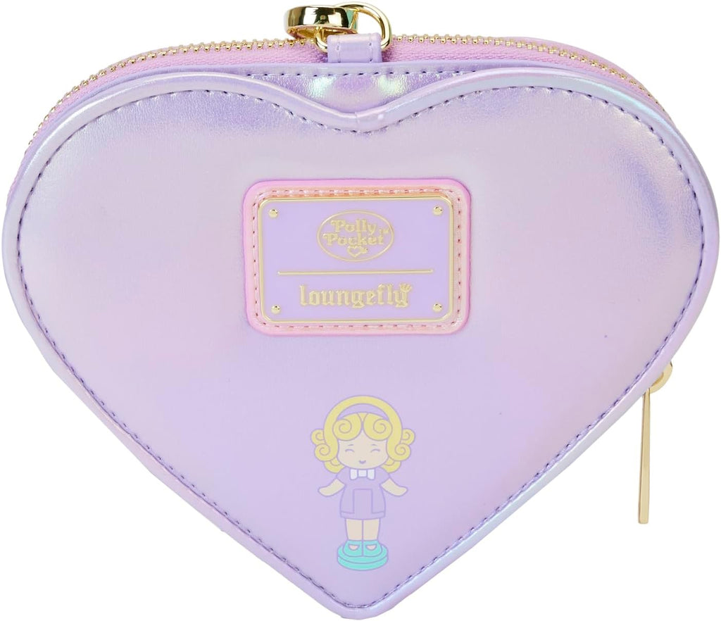 Loungefly Mattel Polly Pocket Zip Around Wristlet Wallet