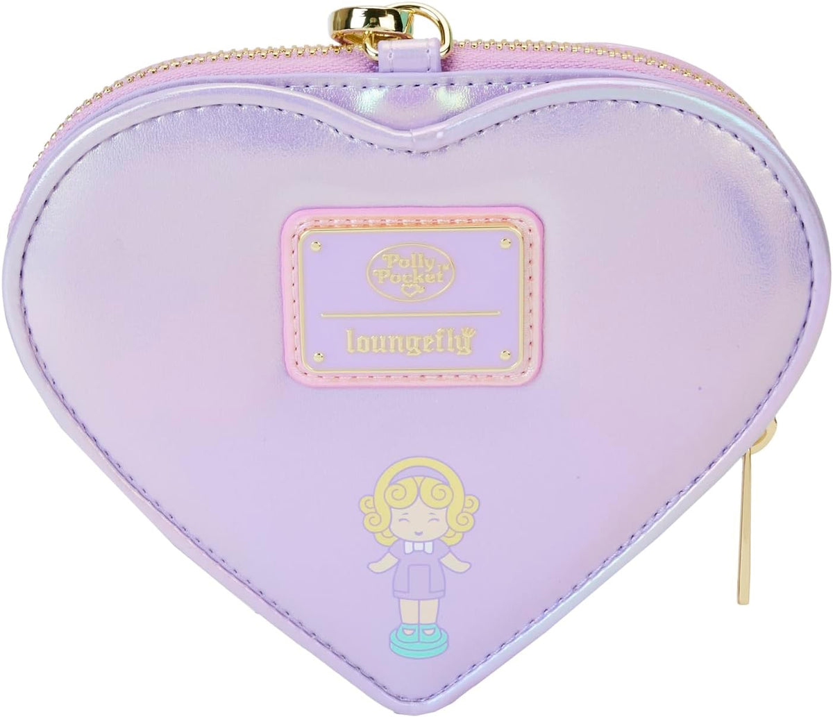 Loungefly Mattel Polly Pocket Zip Around Wristlet Wallet-2