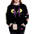 Loungefly Apparel Disney Hocus Pocus Binx Unisex Pullover Hoodie