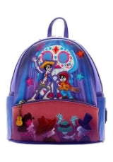 Loungefly Pixar Moments Miguel and Hector Performance Mini Backpack