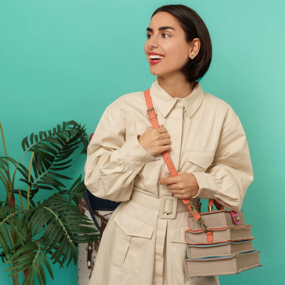Vendula Voyage Travel Book Stack Bag-6