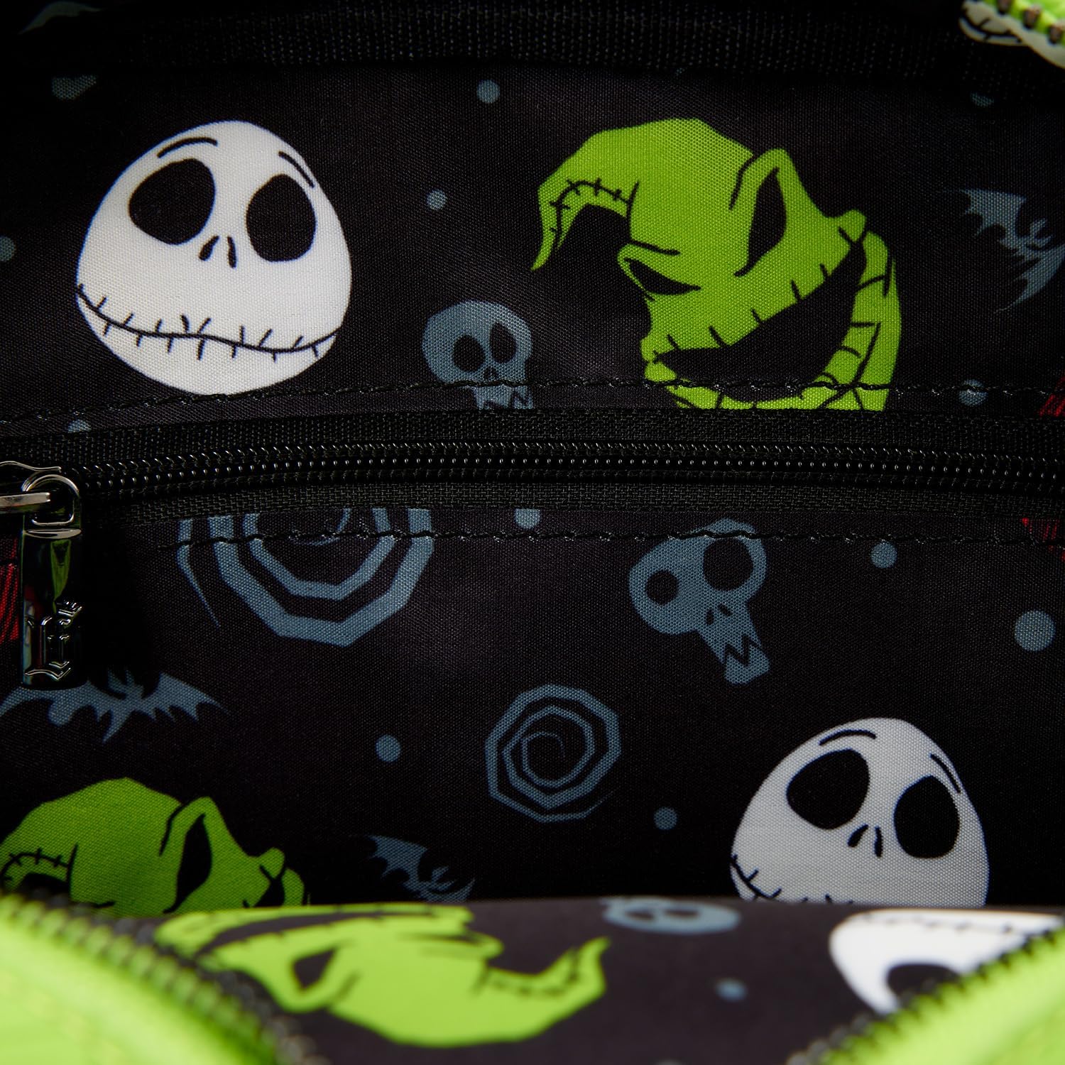 Loungefly Disney The Nightmare Before Christmas Oogie Boogie Glow Crossbuddies Cosplay Crossbody Bag with Coin Bag