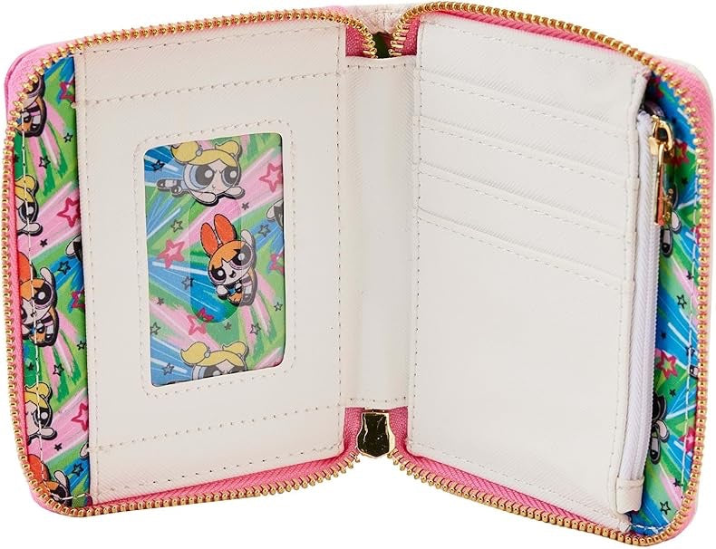 Loungefly Cartoon Network Powerpuff Girls Vs Mojo Jojo Zip-Around Wallet-zoom-4