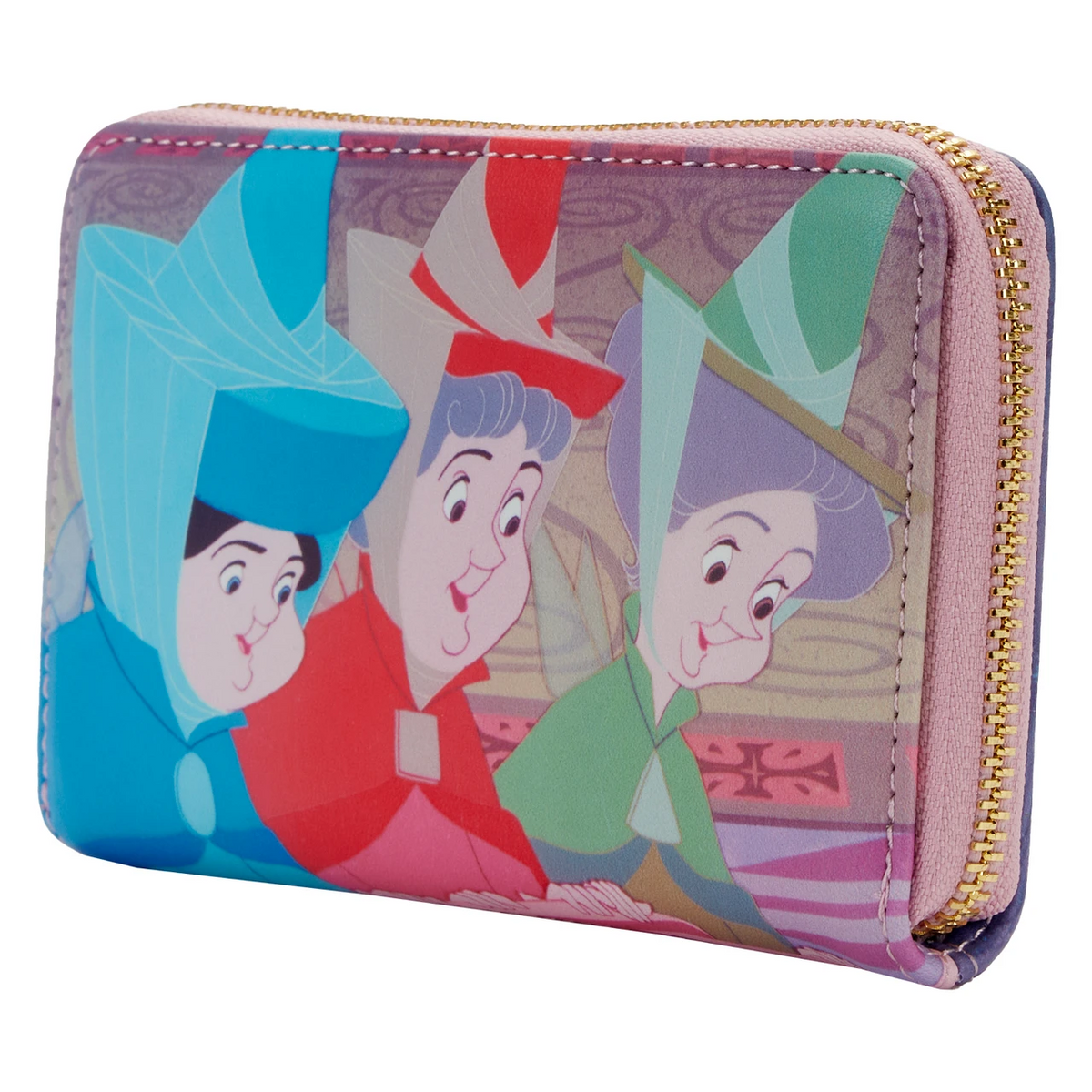 Loungefly Disney Sleeping Beauty Princess Scene Zip-Around Wallet-zoom-2