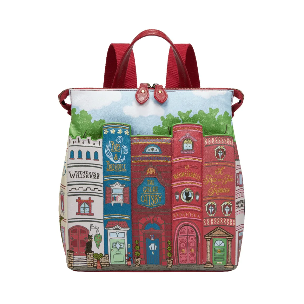 Vendula London Bookshelf Boulevard Tessa Backpack-zoom-4