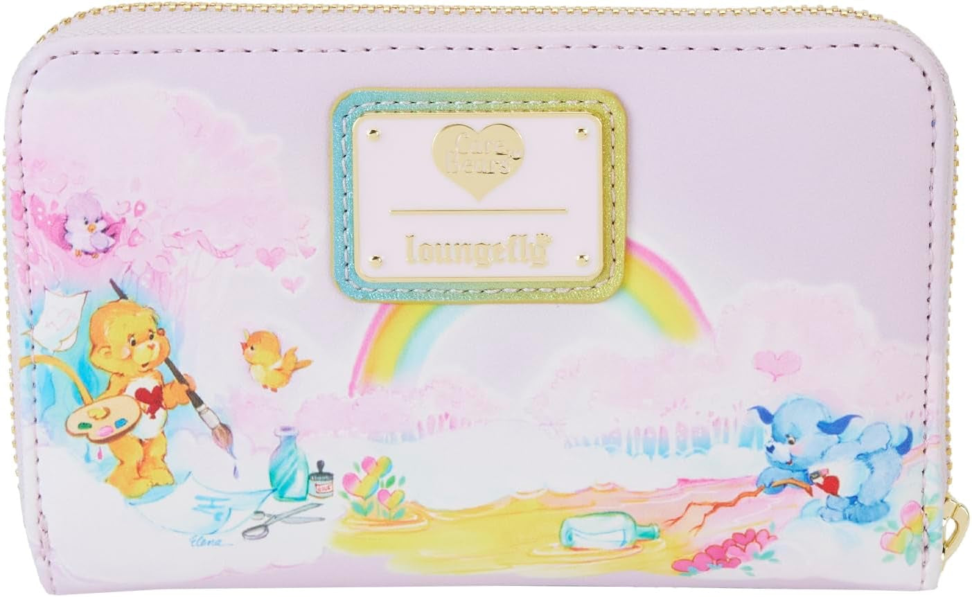 Loungefly Care Bears Cousins Forest Fun Zip-Around Wallet-3