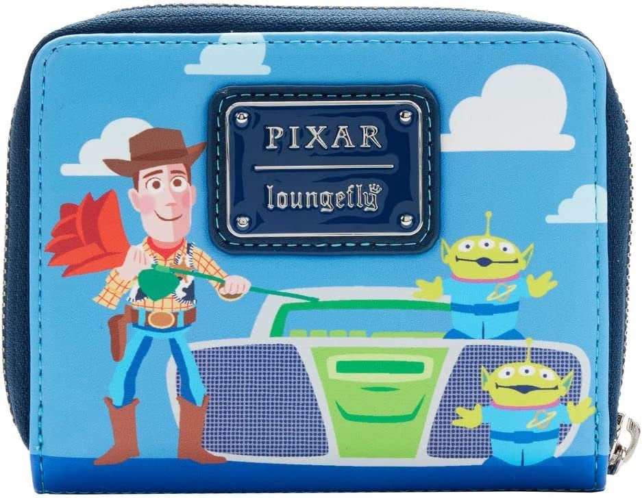 Loungefly Disney Pixar Moments Toy Story Jessie & Buzz Dance Zip-Around Wallet