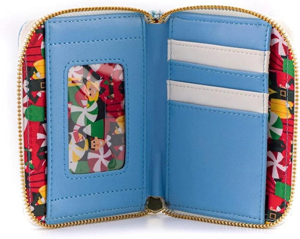 Loungefly Elf Buddy & Friends Zip Around Wallet- Cosplay Cute Wallets-4