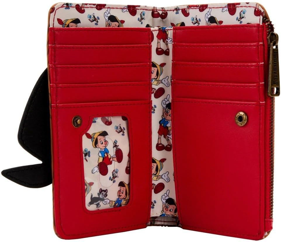 Loungefly Disney Pinocchio Peeking Flap Wallet-zoom-3