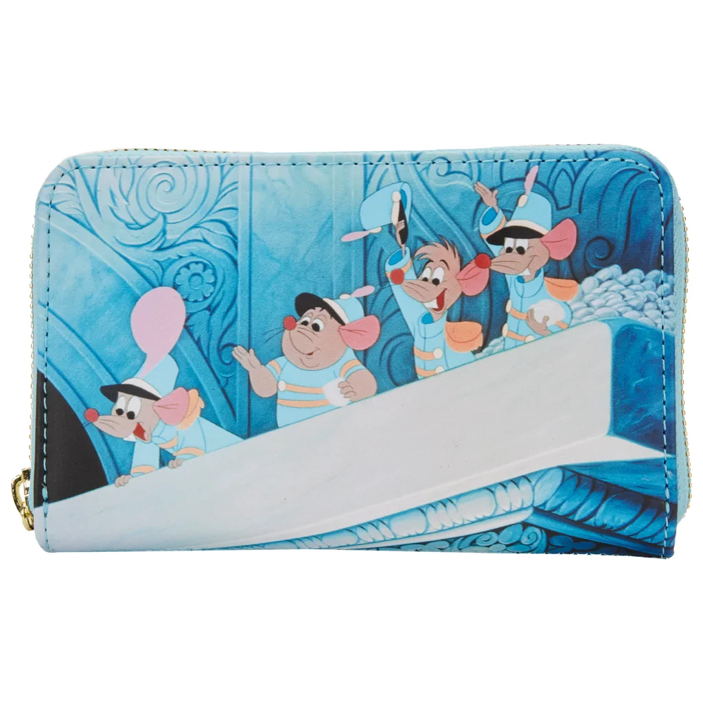 Loungefly Disney Cinderella Princess Scene Zip-Around Wallet