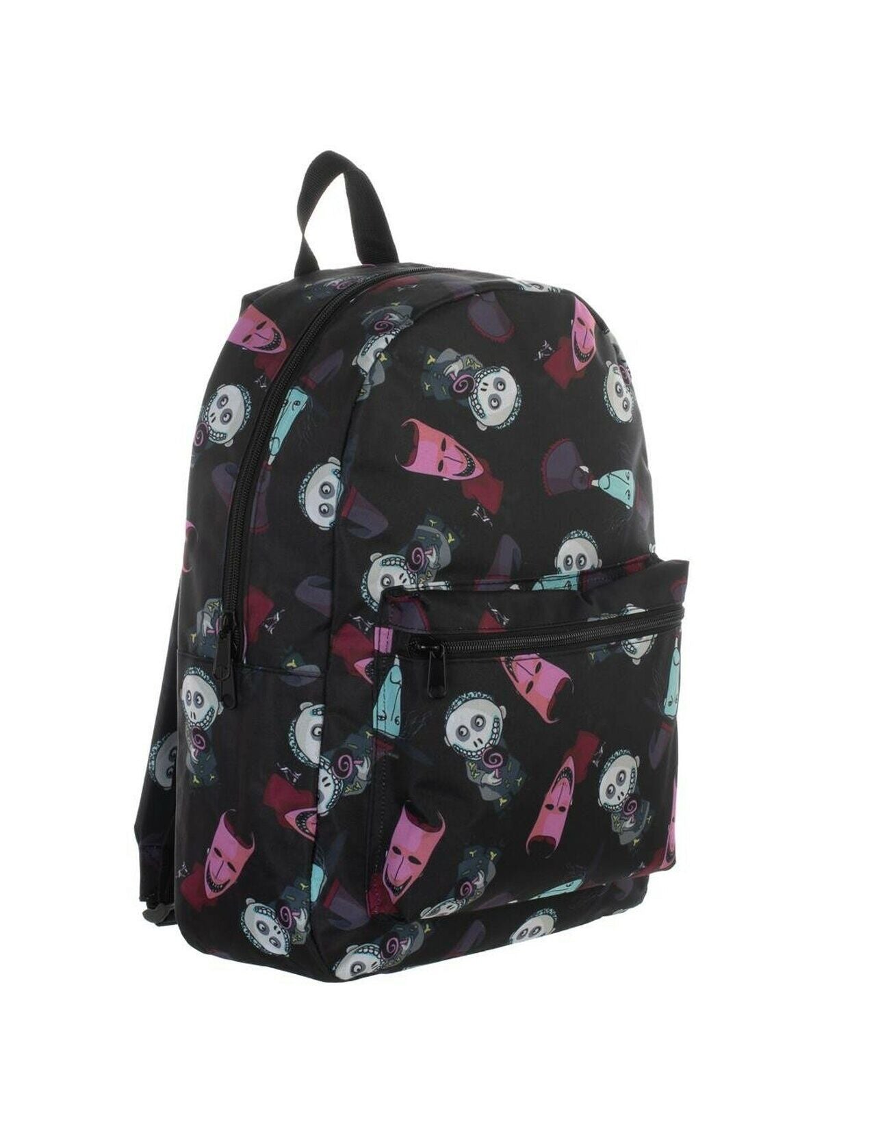Nightmare before Christmas Lock, Shock and Barrel all over print nylon backpack-zoom-5