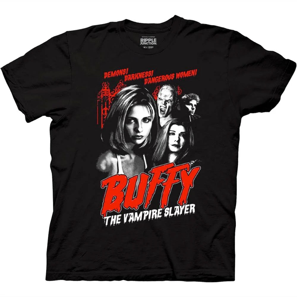 Buffy the Vampire Slayer Poster T-Shirt-zoom-1