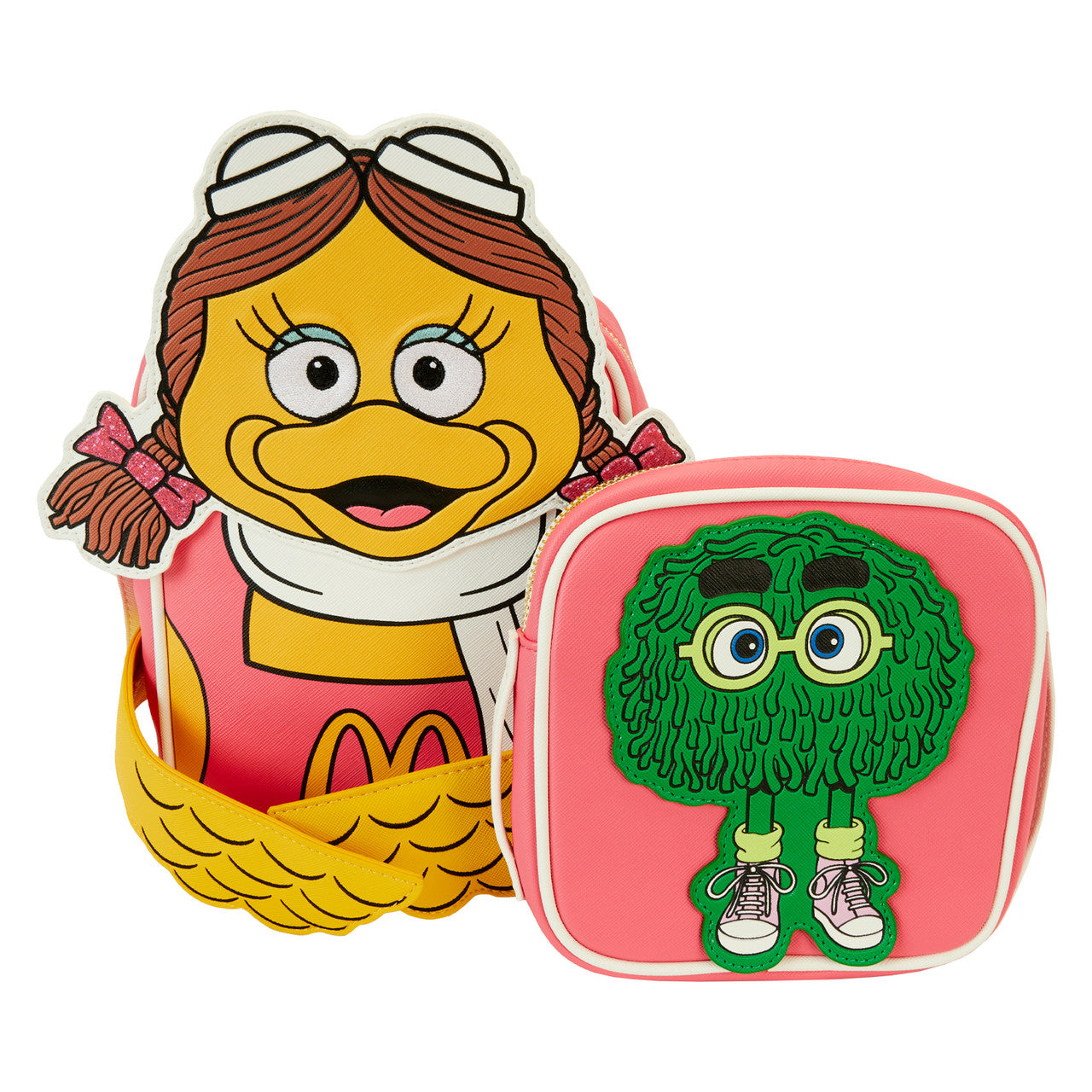 Loungefly McDonald's Birdie The Early Bird Crossbuddies Bag-5