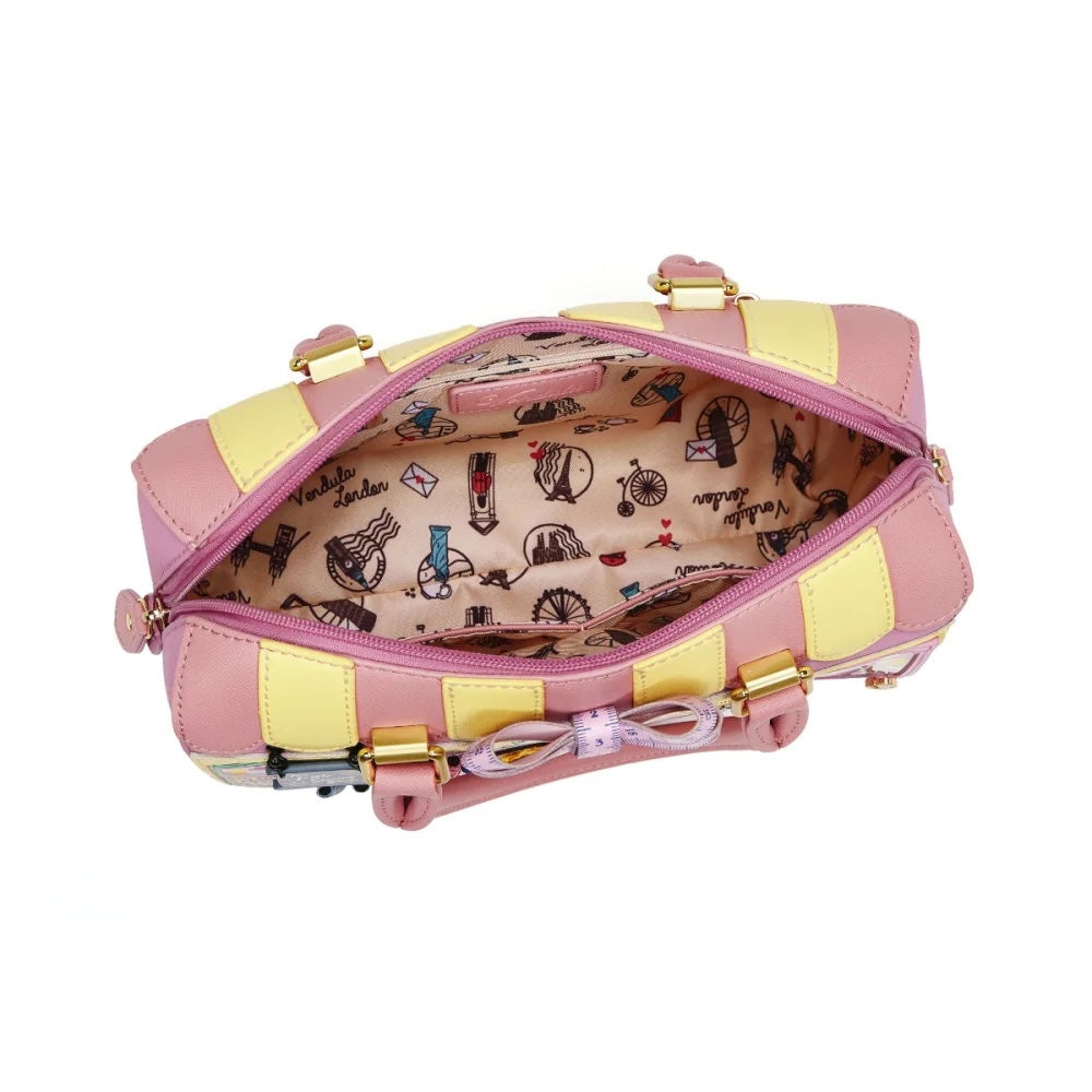 Vendula London Sewing Shop - Raspberry Edition Speedy Bowler-4