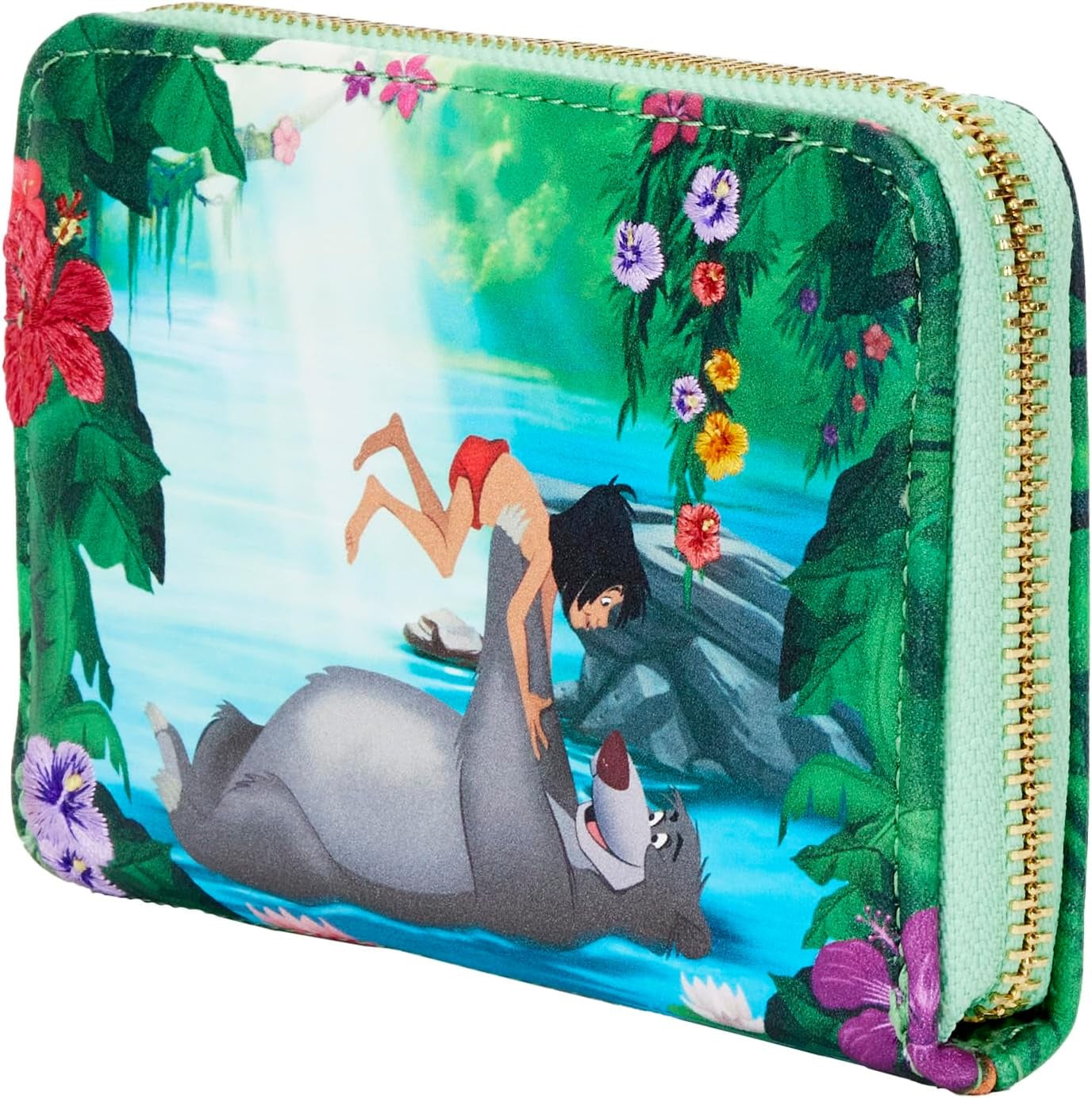 Loungefly Disney Jungle Book Bare Necessities Zip-Around Wallet