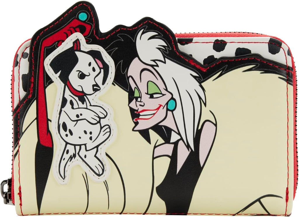 Loungefly Disney 101 Dalmatians Villains Scene Cruella Wallet