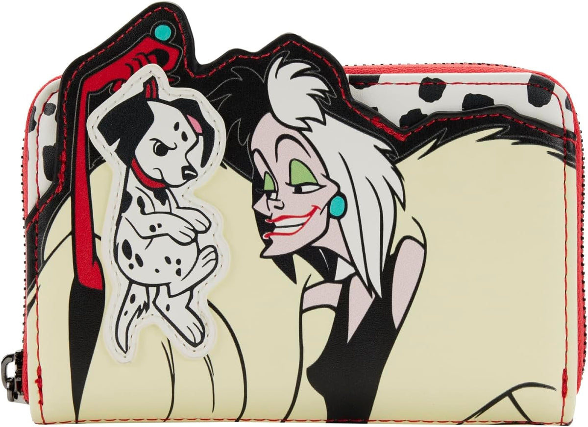 Loungefly Disney 101 Dalmatians Villains Scene Cruella Wallet