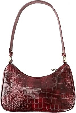 Harry Potter Gryffindor Croco Handbag with Metal Badge