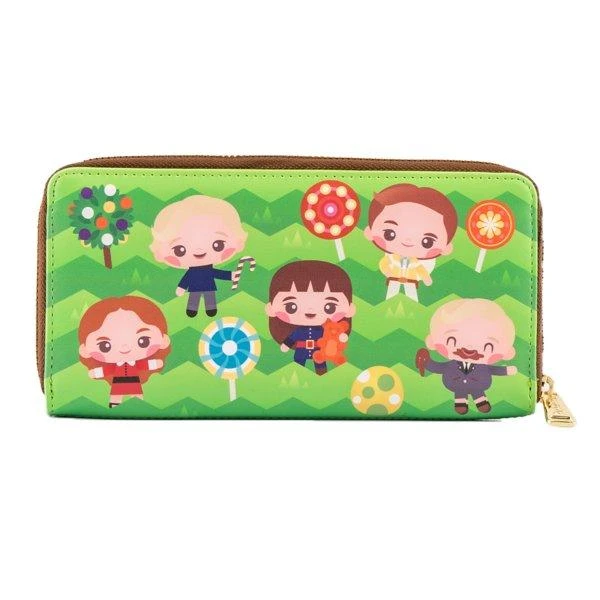 Loungefly Willy Wonka and the Chocolate Factory 50th Anniversary Zip-Around Wallet-2