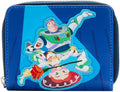 Loungefly Disney Pixar Moments Toy Story Jessie & Buzz Dance Zip-Around Wallet