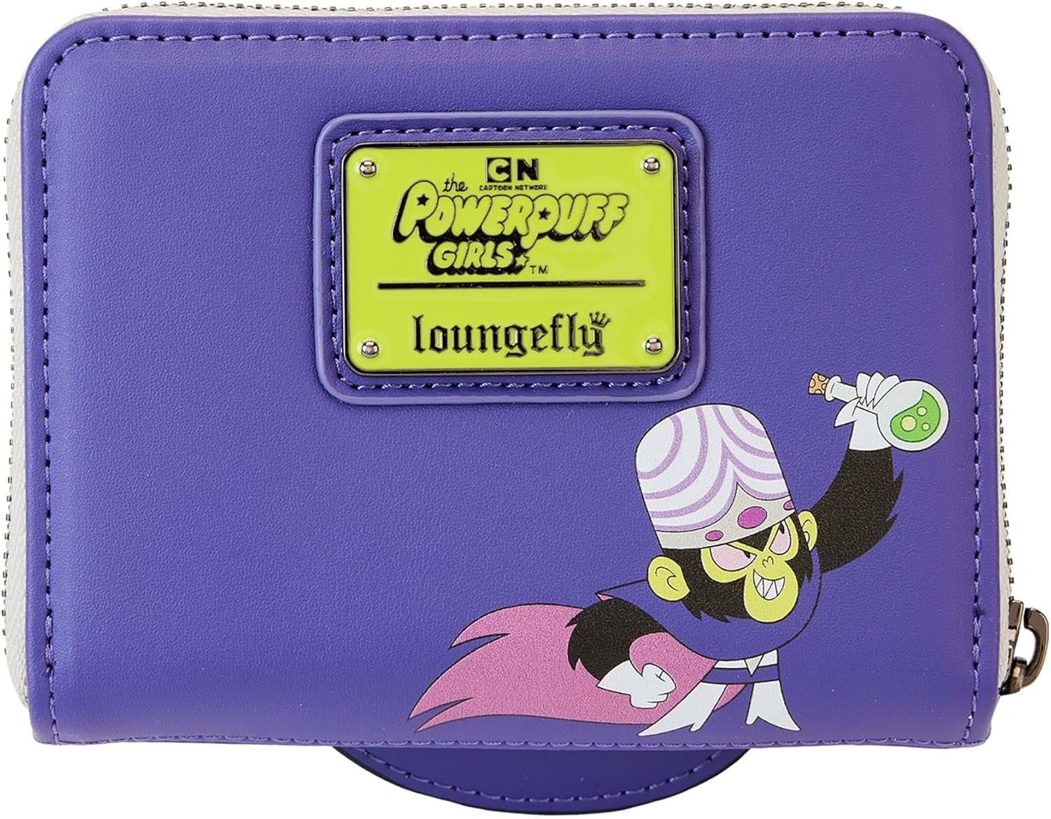 Loungefly Cartoon Network Powerpuff Girls Mojo Jojo Cosplay Zip-Around Wallet-2