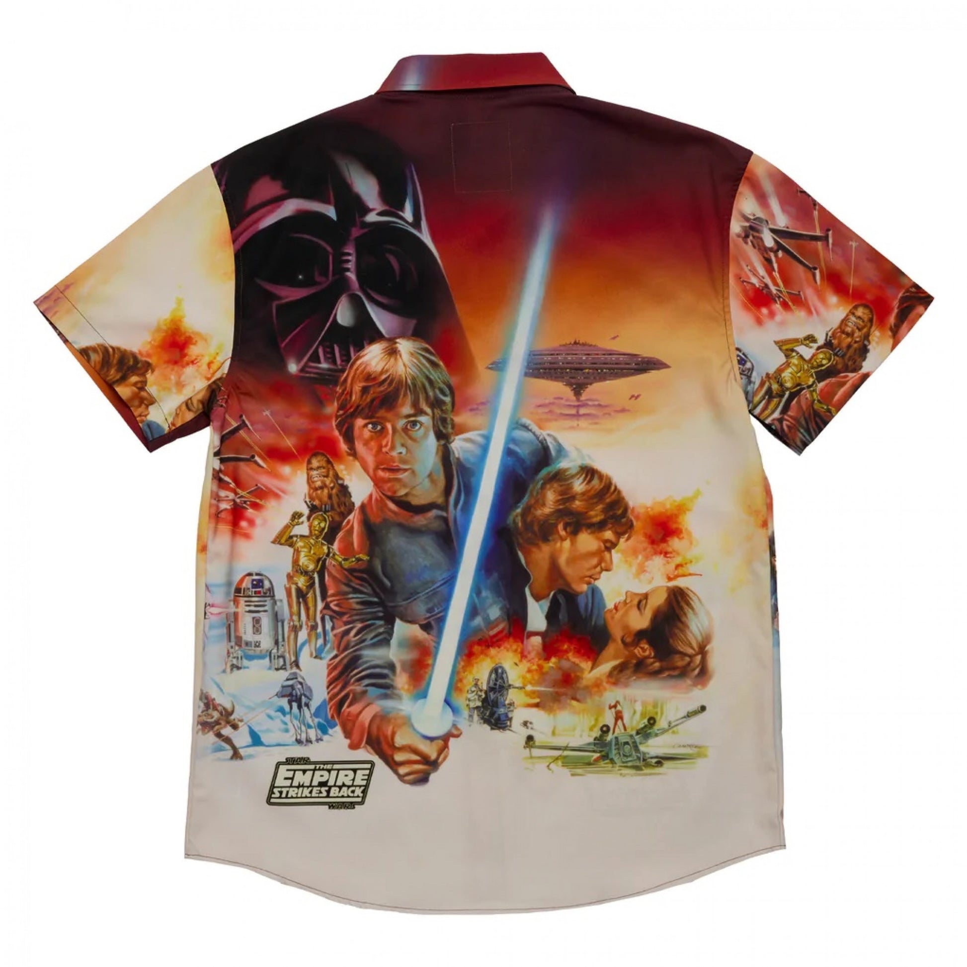 Loungefly Star Wars Empire Strikes Back Button Up Shirt-7
