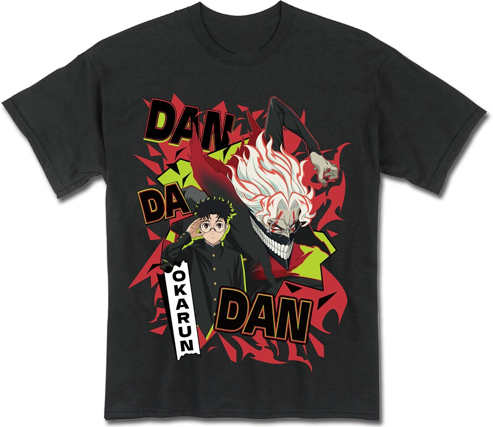 T Shirt Dan Da Dan Okarun and Okarun BLK-zoom-1