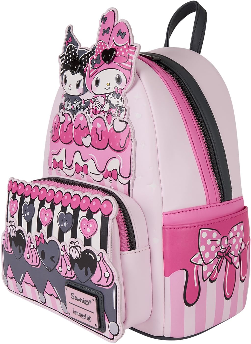 Loungefly Sanrio My Melody & Kuromi Cake Mini Backpack