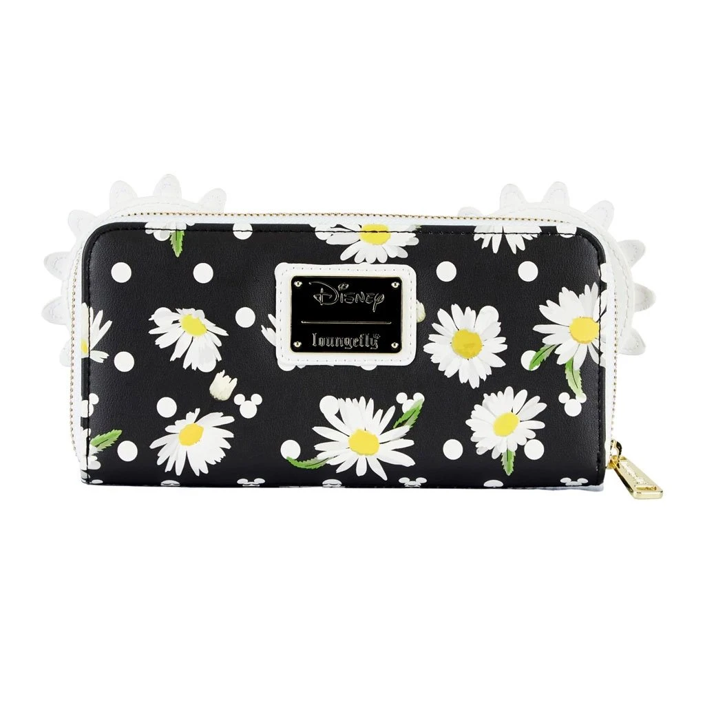 Loungefly Disney Minnie Mouse Daisies Zip Around Wallet-zoom-2