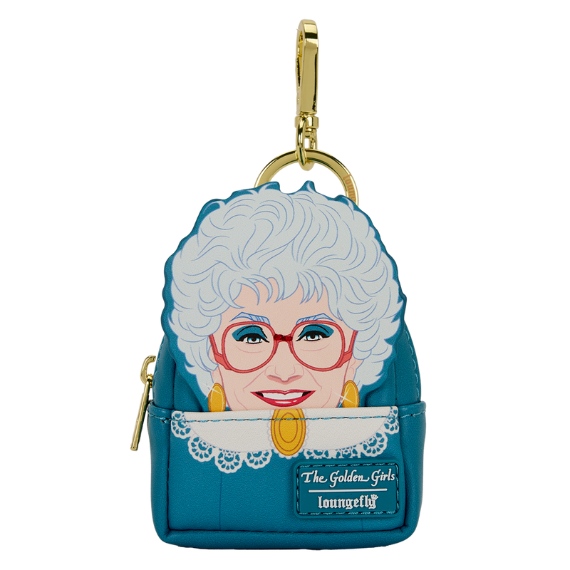 Loungefly The Golden Girls Cosplay Mystery Mini Backpack Keychain Charm