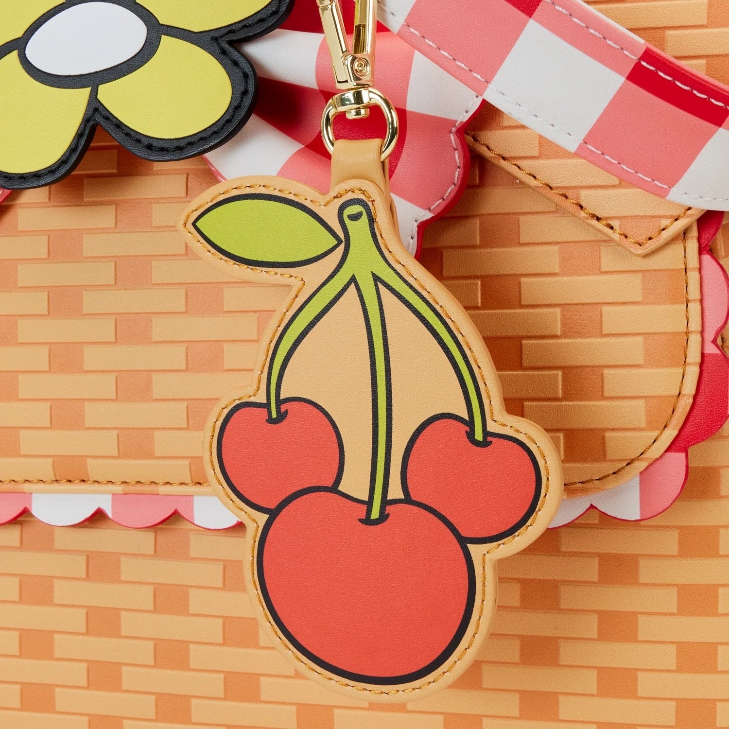 Loungefly Minnie Mouse Picnic Basket Crossbody Bag-6