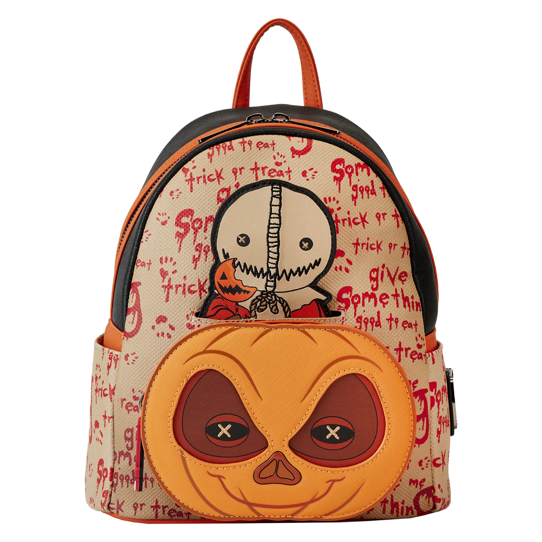 Loungefly Trick-R-Treat Pumpkin Mini Backpack